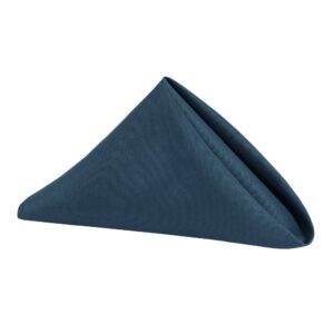 Navy Blue Polyester Napkin