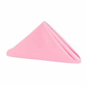 Pink Polyester Napkin