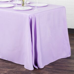 Lavender Rectangular Tablecloth 132″ X 90″