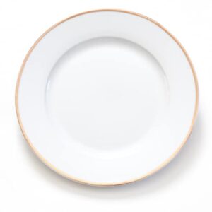 Gold Rim Dinner Plate