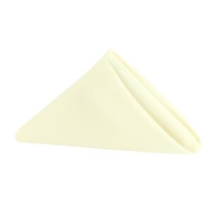 Ivory polyester Napkin